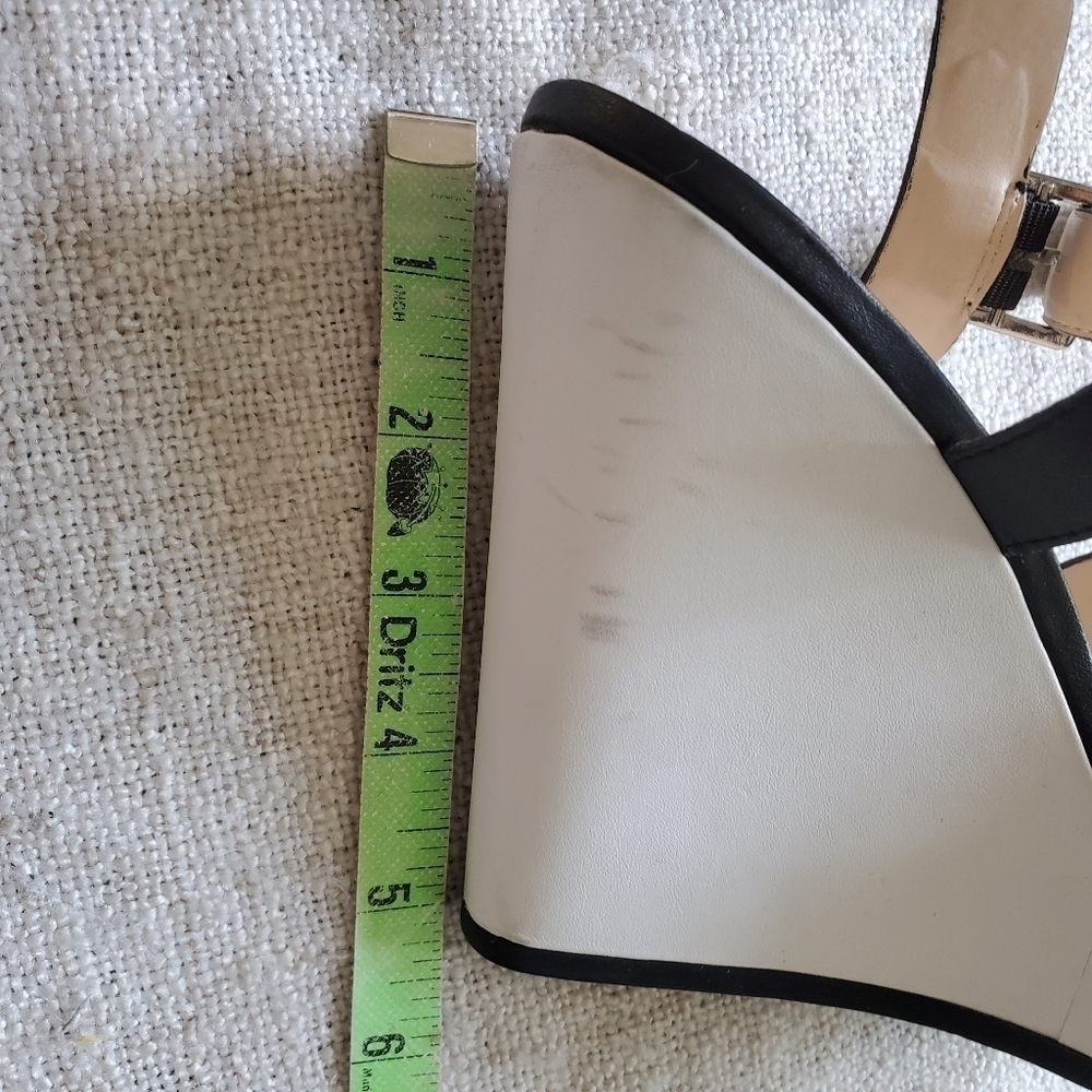 Strappy platform wedge sandals - Picture 5 of 6